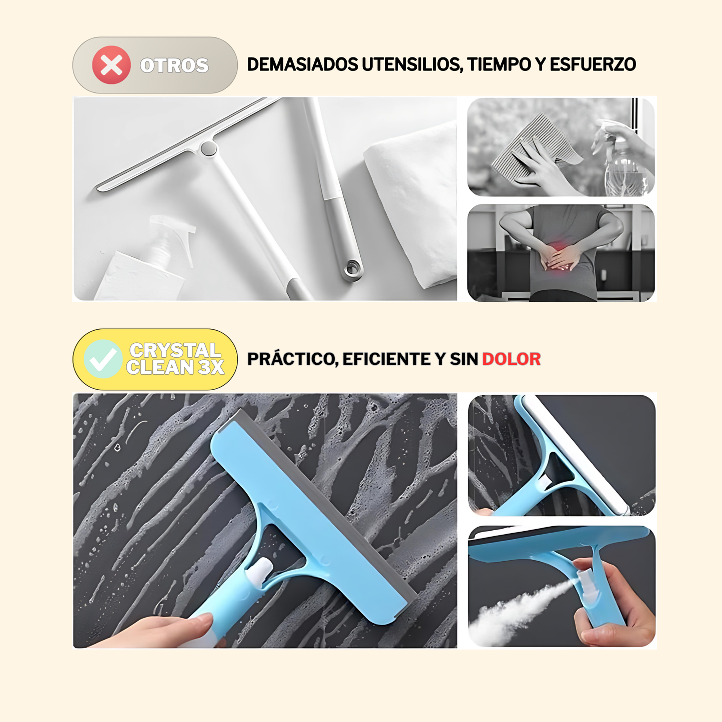 Crystal Clean 3x